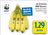 WWF Bananen Angebote von Gut & Günstig bei diska Chemnitz für 1,29 €