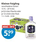 Kleiner Feigling von  im aktuellen V-Markt Prospekt für 5,99 €