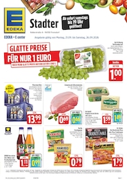 EDEKA Prospekt "Wir lieben Lebensmittel!", 38 Seiten, 21.09.2026 - 21.09.2026 Aktueller EDEKA Prospekt, "Wir lieben Lebensmittel!", mit Angeboten der Woche, gültig von 21.09.2026 bis 21.09.2026