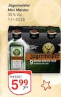 Mini Meister Angebote von Jägermeister bei GLOBUS Neuwied für 5,99 €