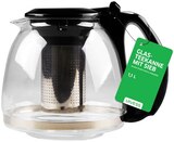 Glas-Teekanne mit Sieb im Angebot bei REWE in Bonn Glas-Teekanne mit Sieb Angebote von Vivess bei REWE Bonn für 7,99 €
