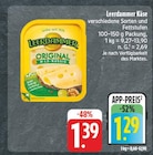EDEKA Landsberg - käse Angebot im Prospekt käse bei EDEKA im Landsberg Prospekt für 1,29 €