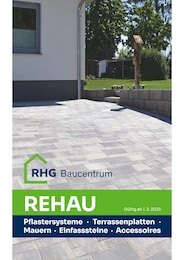 RHG Baucentrum Prospekt für Rehau mit 16 Seiten