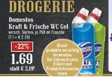 Kraft & Frische WC Gel Angebote von Domestos bei EDEKA Hilden für 1,69 €