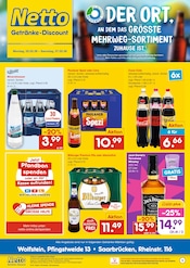 Netto Marken-Discount Discounter Prospekt der aktuellen Woche mit 6 Seiten, gültig von 02.02.2026 bis 07.02.2026, in Lauterecken und Umgebung Aktueller Netto Marken-Discount Discounter Prospekt in Lauterecken und Umgebung, "DER ORT, AN DEM DU IMMER AUSGEZEICHNETE PREISE FINDEST." mit 6 Seiten, 02.02.2026 - 07.02.2026
