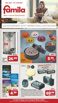 famila Nordwest Prospekt der aktuellen Woche, gültig von 26.10.2026 bis 30.10.2026 Aktueller famila Nordwest Prospekt "Sonderangebote" mit 4 Seiten