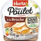 Blanc de poulet conservation sans nitrite - HERTA en promo chez U Express Blanc de poulet conservation sans nitrite - HERTA dans le catalogue U Express