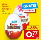 Überraschungs Ei Angebote von Kinder bei Netto Marken-Discount Duisburg für 0,77 €