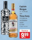 Captain Morgan oder Three Sixty im Angebot bei famila Nordost in Stralsund Captain Morgan oder Three Sixty Angebote bei famila Nordost Stralsund für 9,99 €