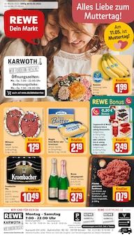 Aktueller REWE Prospekt "Dein Markt" Seite 1 von 29 Seiten