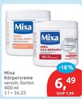 Körpercreme von Mixa im aktuellen budni Prospekt
