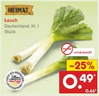 Netto Marken-Discount - Lauch Angebot im Prospekt Lauch bei Netto Marken-Discount im Prospekt "" für 0,49 €