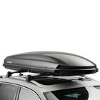 Dachbox Comfort 460, schwarz-Hochglanz, 3-Punkt-Zentralverriegelung bei Volkswagen im Prospekt "" für 741,00 €