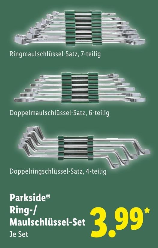 Doppelmaulschlüssel-Satz
