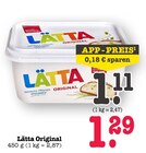 Aktuelles Lätta Original Angebot bei E center in Heidelberg ab 1,11 €