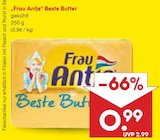 Beste Butter Angebote von Frau Antje bei Netto Marken-Discount Hennef für 0,99 €