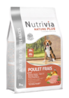 Nutrivia Nature Plus Croquettes Chien en promo chez Animalis Tourcoing à 15,96 €