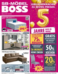 Einbauherd Angebot im aktuellen SB Möbel Boss Prospekt auf Seite 1