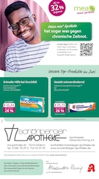 Apotheken Prospekt von mea - meine apotheke in Bischweier Aktueller mea - meine apotheke Apotheken Prospekt für Bischweier: Unsere Juni-Angebote mit 4} Seiten, 01.06.2026 - 30.06.2026