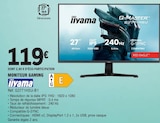 Moniteur Gaming - IIYAMA en promo chez E.Leclerc Moniteur Gaming - IIYAMA dans le catalogue E.Leclerc