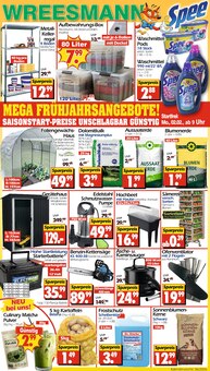 Waschmittel im aktuellen Wreesmann Prospekt (Bremerhaven) Waschmittel im Wreesmann Prospekt "DEIN SAISON- & SONDERPOSTENMARKT!" mit 8 Seiten (Bremerhaven)