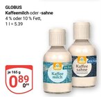 Kaffeemilch bei GLOBUS im Simmern Prospekt für 0,89 €