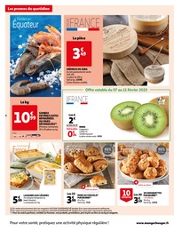 Prix et réduction Poisson surgelé dans le prospectus Auchan Supermarché en cours Offre Poisson surgelé dans le catalogue Auchan Supermarché du moment à la page 4
