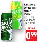 UrPils im Angebot bei EDEKA in Pirmasens UrPils Angebote von Karlsberg bei EDEKA Pirmasens für 0,99 €