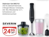 Stabmixer-Set SM3763 im Angebot bei GLOBUS in Braunschweig Stabmixer-Set SM3763 Angebote von SEVERIN bei GLOBUS Braunschweig für 24,99 €