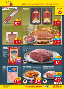 Schweinebraten im Netto Marken-Discount Prospekt "Aktuelle Angebote" mit 68 Seiten (Augsburg)