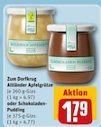 Altländer Apfelgrütze oder Schokoladen-Pudding Angebote von Zum Dorfkrug bei REWE Halberstadt für 1,79 €