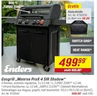 Aktuelle Gasgrill Angebote bei toom Baumarkt in Mönchengladbach Aktuelles Gasgrill Monroe ProX 4 SIR Shadow Angebot bei toom Baumarkt in Mönchengladbach ab 499,99 €