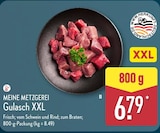 Gulasch XXL Angebote von MEINE METZGEREI bei ALDI Nord Altenburg für 6,79 €