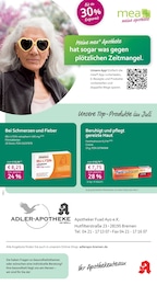 mea - meine apotheke Prospekt für Bremen: "Unsere Juli-Angebote", 4 Seiten, 01.07.2025 - 31.07.2025