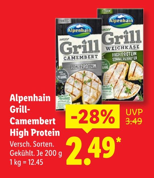 Grill-Camembert High Protein