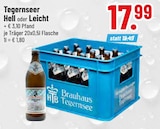 Tegernseer Hell oder Leicht bei Trinkgut im Prospekt "" für 17,99 €