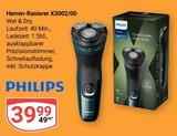 Aktuelles Herren-Rasierer X3002/00 Angebot bei GLOBUS in Halle (Saale) ab 39,99 €