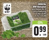 WWF Blattspinat bei E center im Bad Königshofen Prospekt für 0,99 €