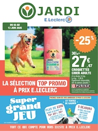 Prospectus Supermarchés E.Leclerc en cours, LA SÉLECTION TOP PROMO À PRIX E.LECLERC, 12 pages, 02/06/2026 - 13/06/2026 Catalogue Supermarchés E.Leclerc en cours à Guérande et alentours, LA SÉLECTION TOP PROMO À PRIX E.LECLERC, 12 pages, 02/06/2026 - 13/06/2026