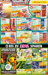 Wurstwaren im Norma Prospekt Mehr fürs Geld auf S. 7