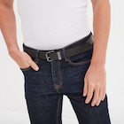 Ceinture noir homme en promo chez La Halle Ceinture noir homme dans le catalogue La Halle