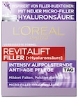 Revitalift Filler Tagespflege oder Augenpflege von L'Oréal für 11,99 € bei Rossmann im Angebot Revitalift Filler Tagespflege oder Augenpflege von L'Oréal im aktuellen Rossmann Prospekt