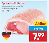 Spanferkel-Rollbraten im Angebot bei Netto Marken-Discount in Rostock Spanferkel-Rollbraten Angebote bei Netto Marken-Discount Rostock für 7,99 €