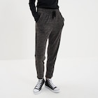 Pantalon jogging 7/8ème gris foncé femme à La Halle dans Ambronay