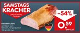 Kasseler Lachs im Angebot bei Netto Marken-Discount in Mühlhausen Kasseler Lachs Angebote bei Netto Marken-Discount Mühlhausen für 0,59 €