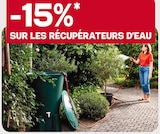 -15% sur les récupérateurs d'eau en promo chez Gedimat Clermont-Ferrand