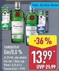 Gin Angebote von Tanqueray bei ALDI Nord Kiel für 13,99 €
