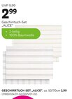Geschirrtuch-Set „ALICE“ von  im aktuellen mömax Prospekt für 2,99 €