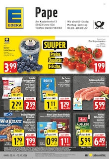 Aktueller EDEKA Prospekt für Unna und Ungebung, Seiten zum blättern EDEKA Prospekt Aktuelle Angebote mit Seiten in Unna und Umgebung