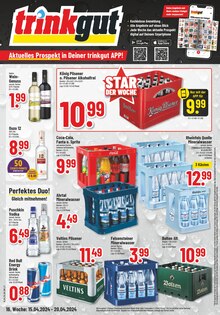Aktueller Trinkgut Prospekt "Aktuelle Angebote" Seite 1 von 6 Seiten für Wassenberg
